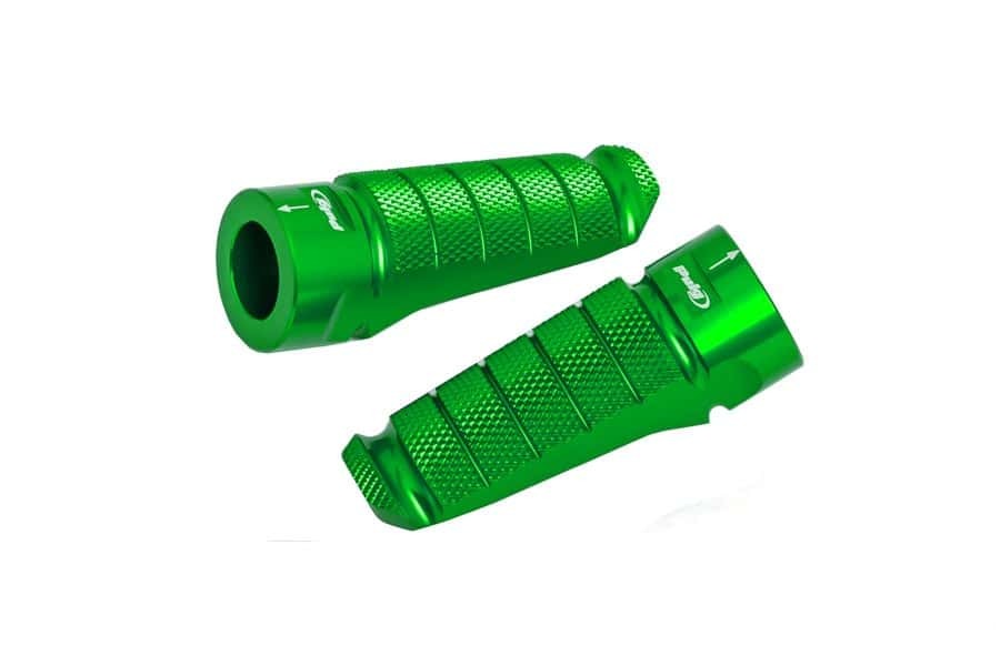 Puig Racing Footpegs | Green - Shop name