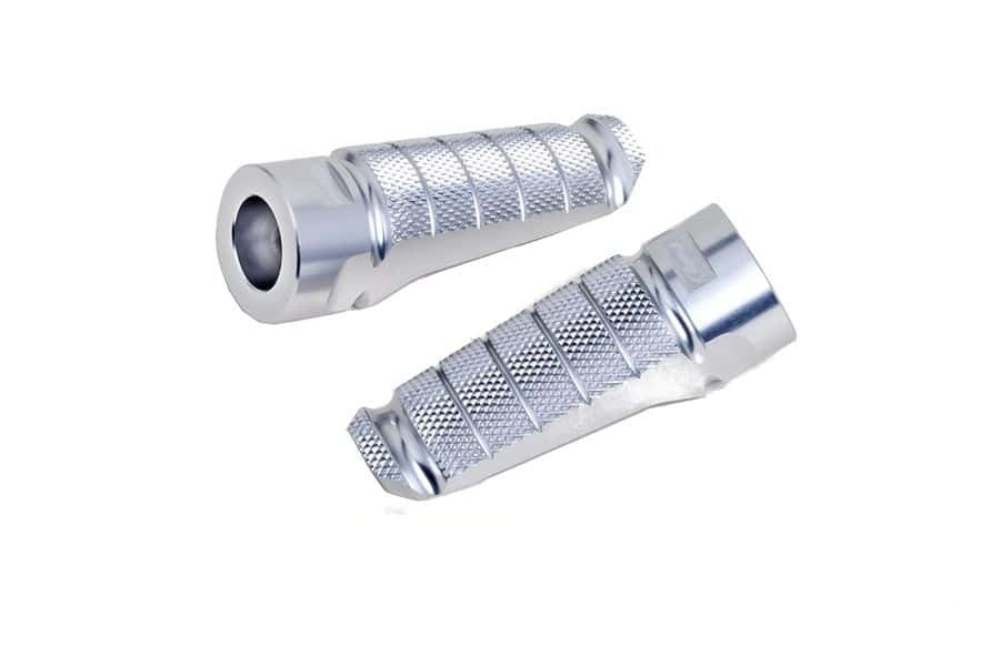 Puig Racing Footpegs | Silver - Shop name