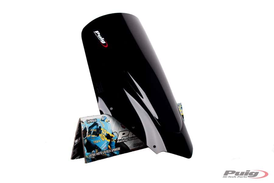 Puig Racing Screen | Black (Opaque) | Yamaha FZ1 Fazer 2006>2016 - Shop name