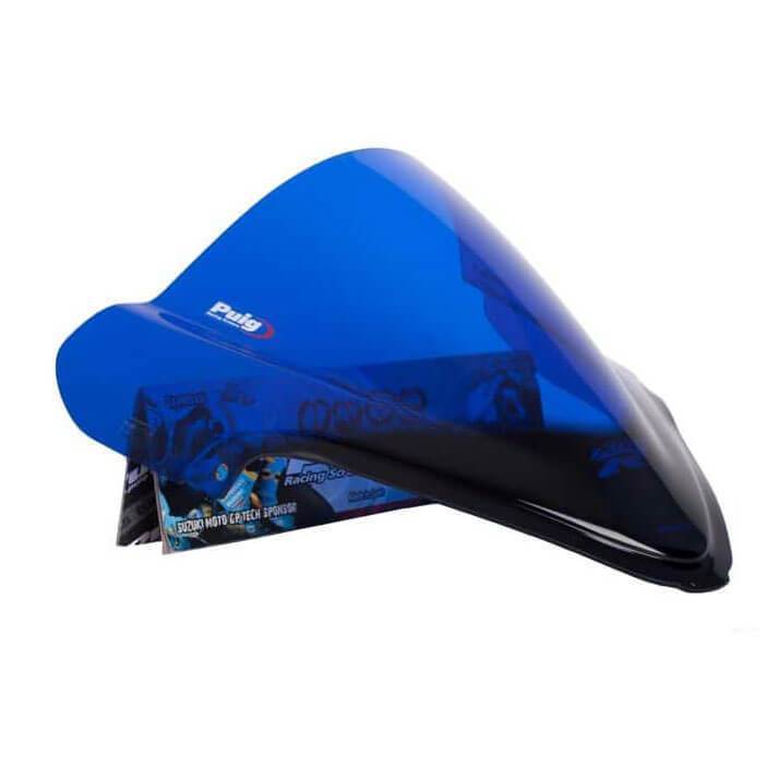 Puig Racing Screen | Blue | Suzuki Hayabusa GSX1300R 2008>2020 - Shop name