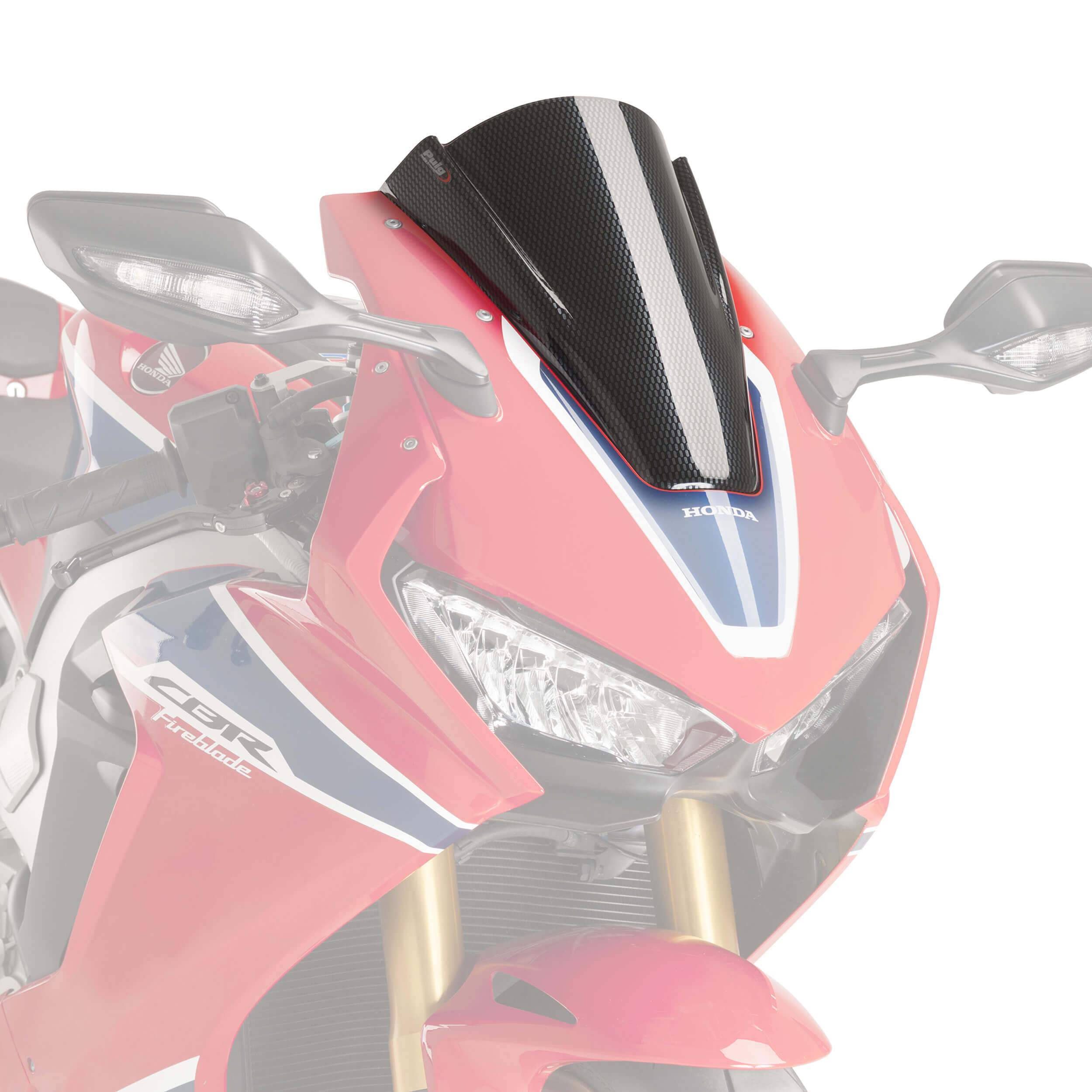 Puig Racing Screen | Carbon Look | Honda CBR 1000 RR 2017>2019 - Shop name