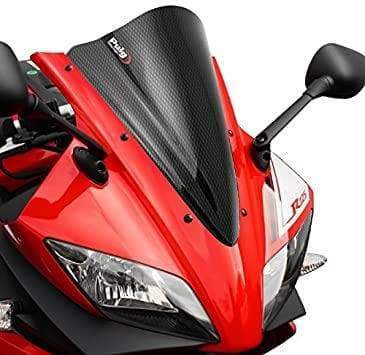 Puig Racing Screen | Carbon Look | Yamaha YZF-125 R 2008>2018 - Shop name