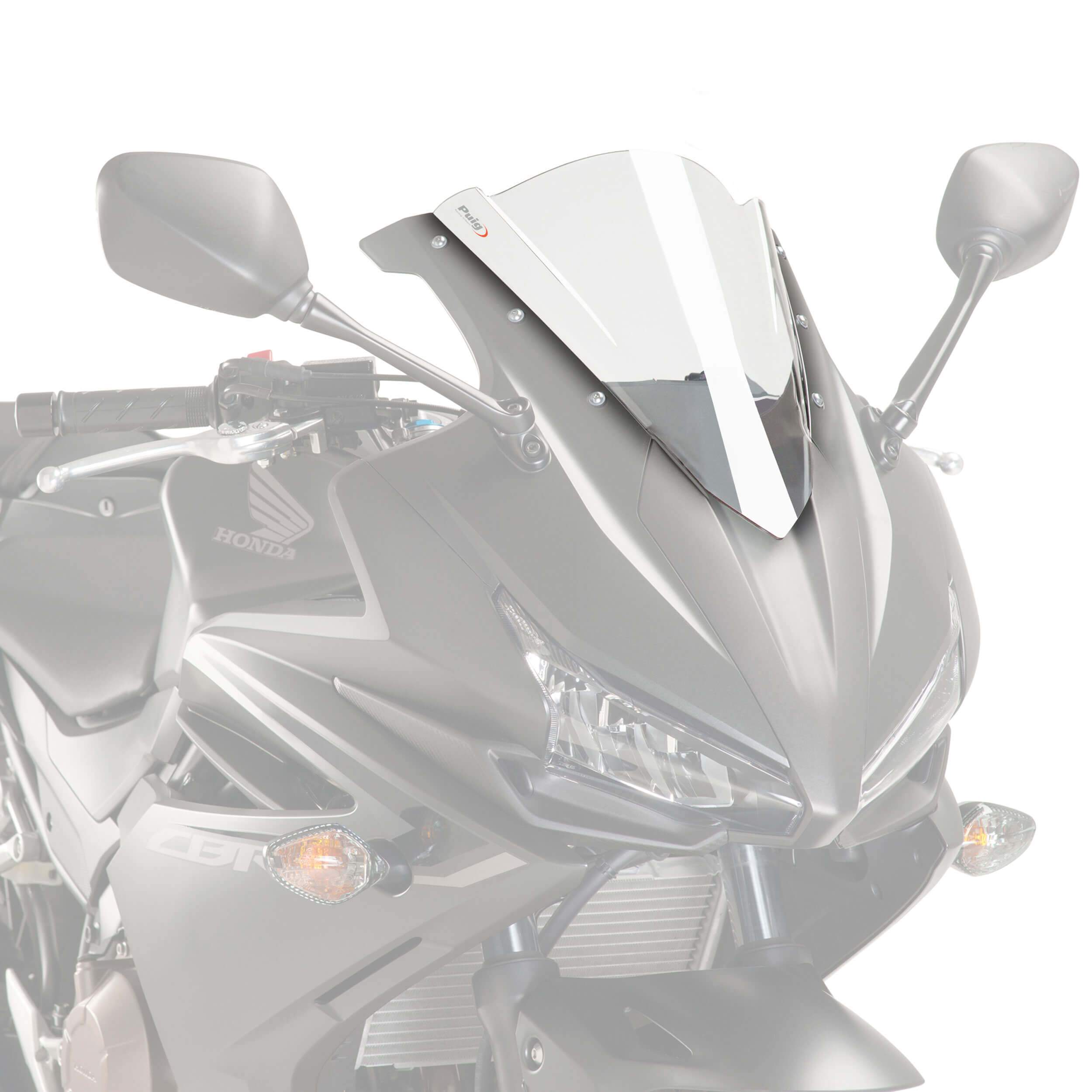 Puig Racing Screen | Clear | Honda CBR 500 R 2016>2018 - Shop name