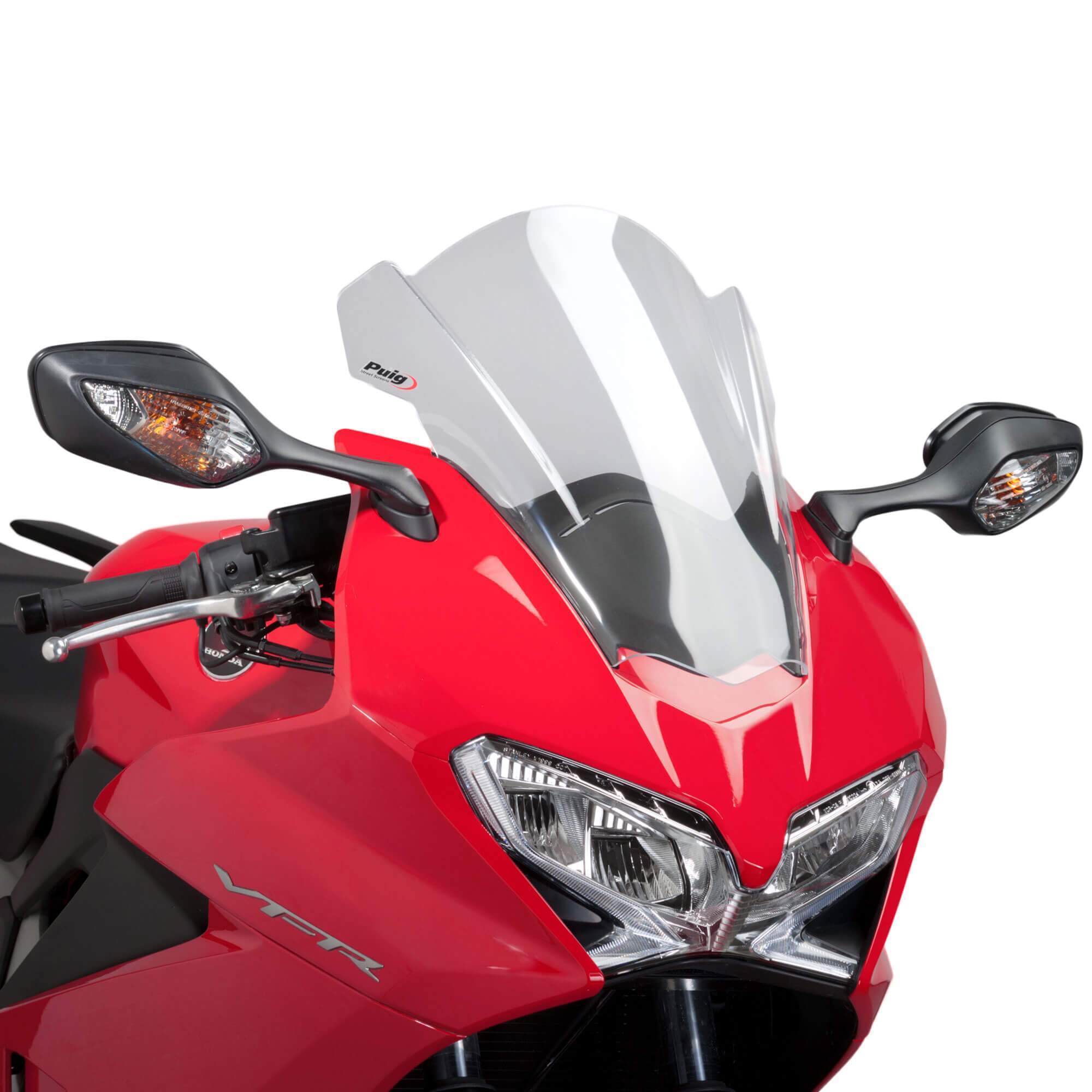 Puig Racing Screen | Clear | Honda VFR 800 F 2014>Current - Shop name