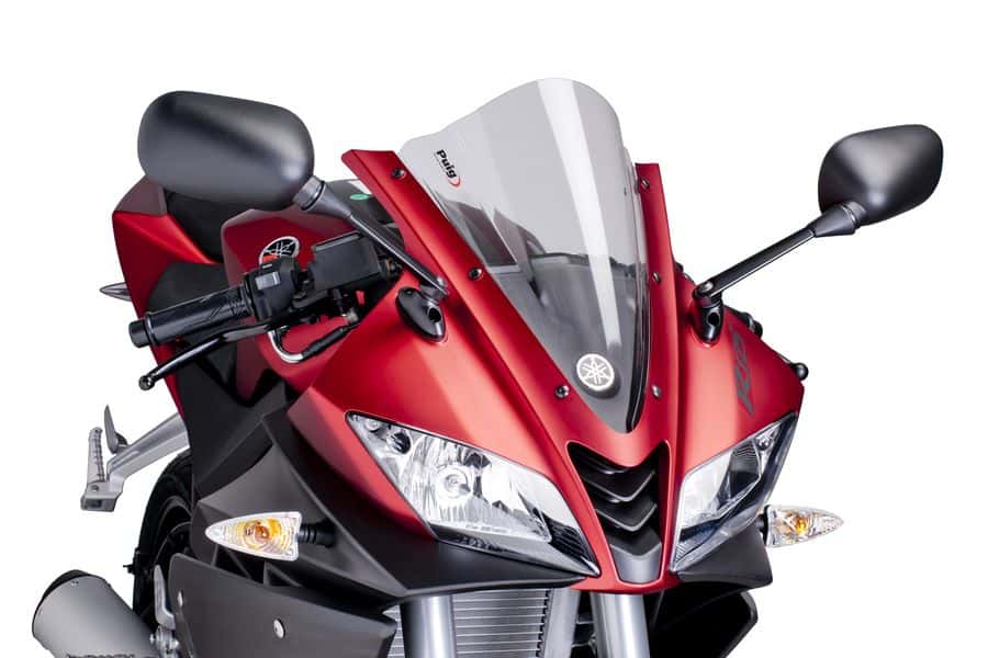 Puig Racing Screen | Clear | Yamaha YZF-125 R 2008>2018 - Shop name