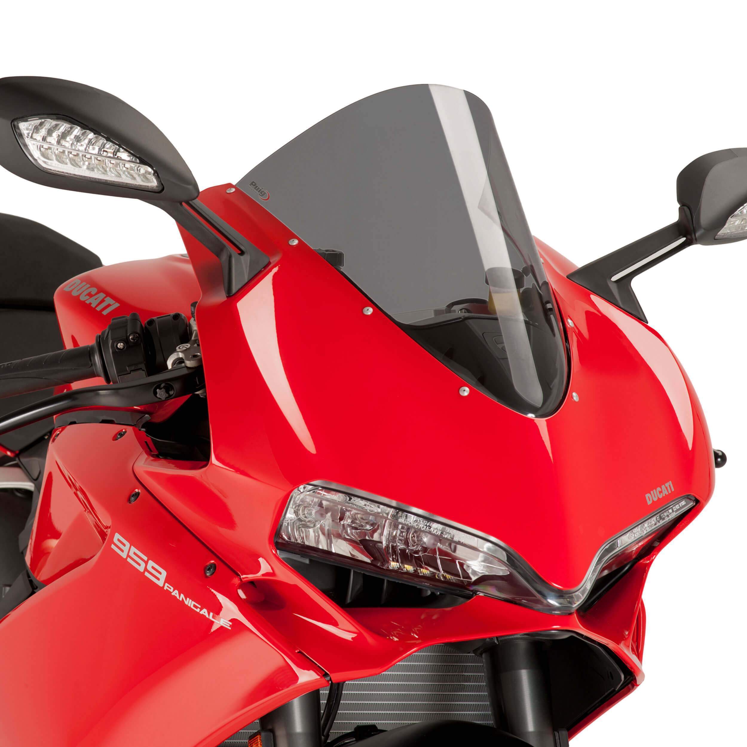 Puig Racing Screen | Dark Smoke | Ducati 959 Panigale Corse 2018>2020 - Shop name