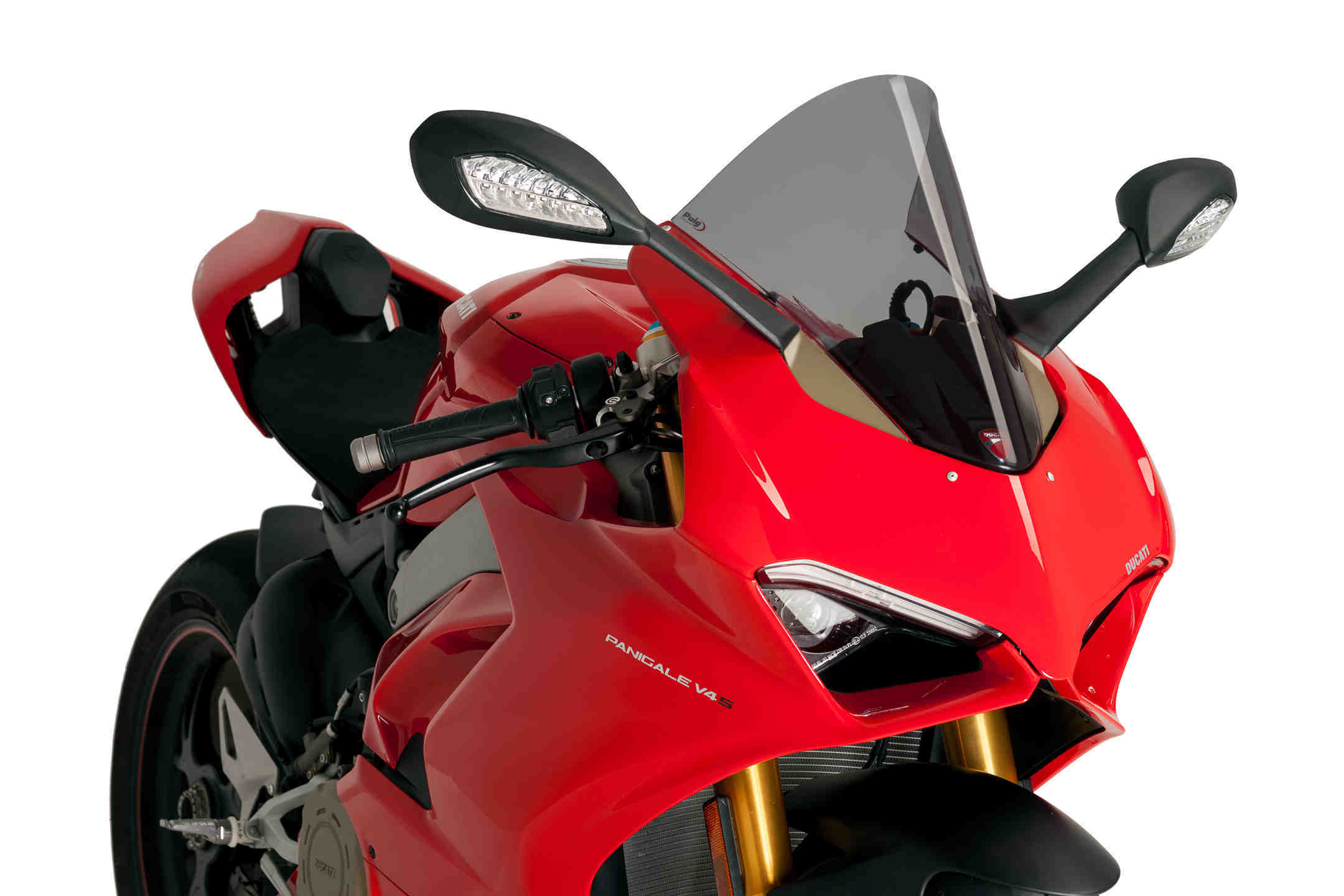 Puig Racing Screen | Dark Smoke | Ducati Panigale V4 2018>2019 - Shop name