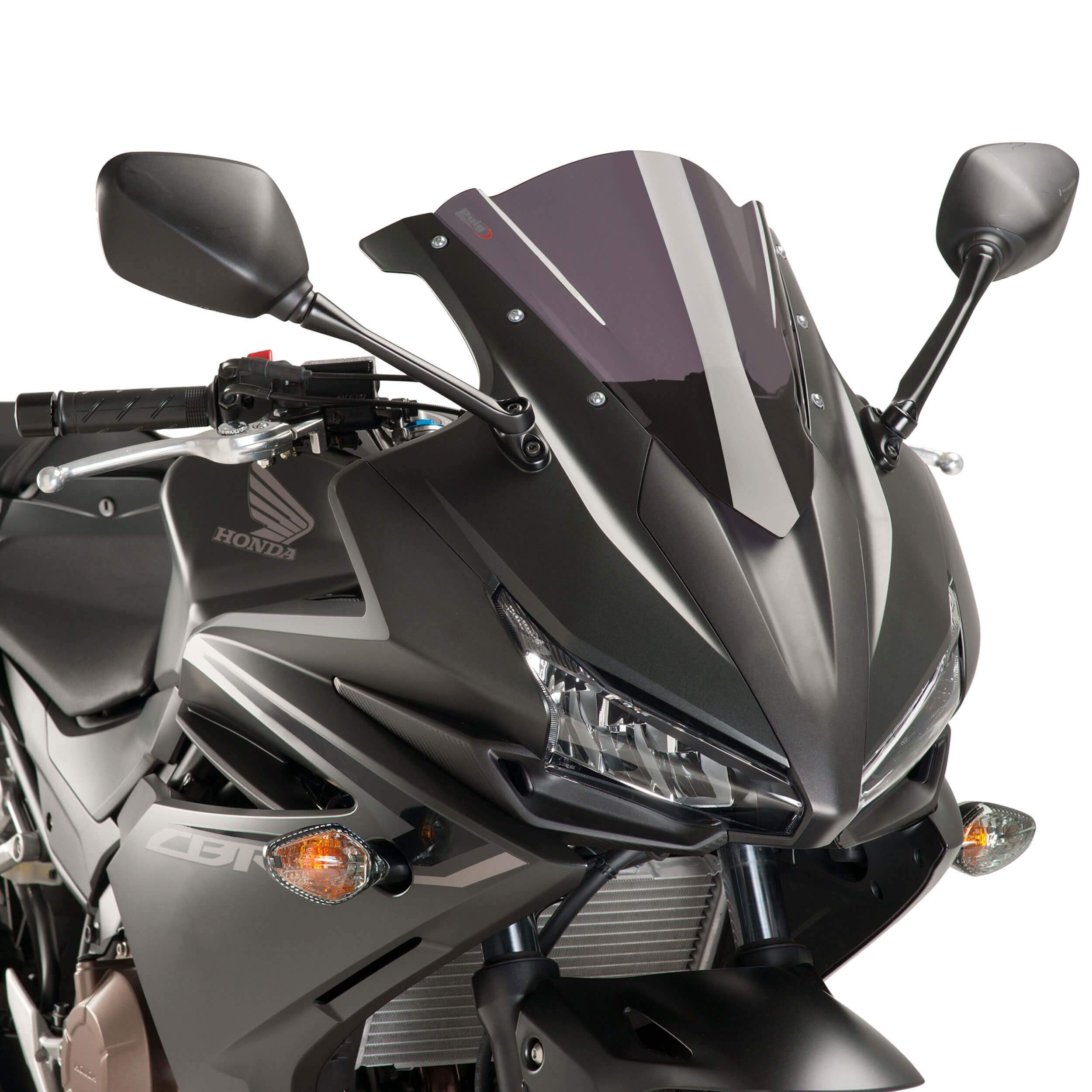 Puig Racing Screen | Dark Smoke | Honda CBR 500 R 2016>2018 - Shop name