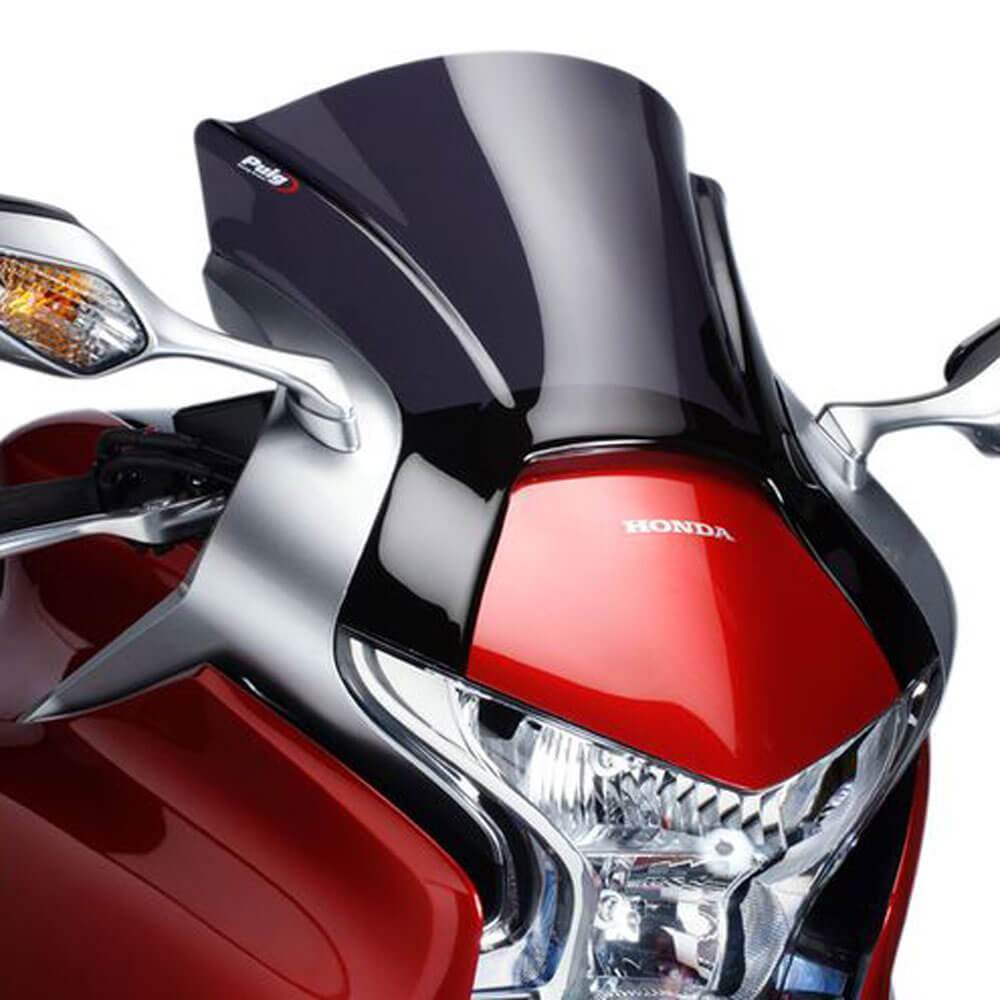 Puig Racing Screen | Dark Smoke | Honda VFR 1200 F 2010>2016 - Shop name