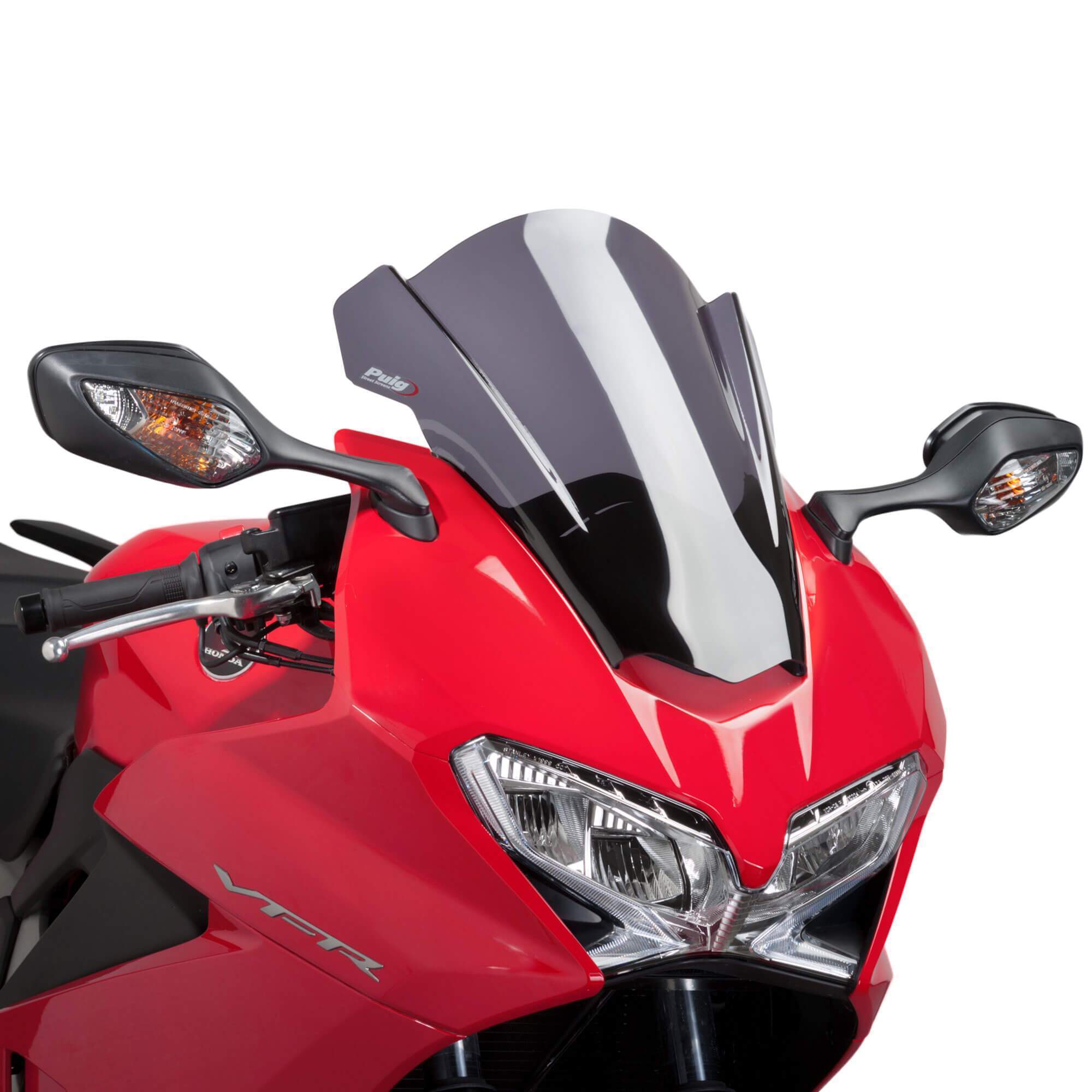 Puig Racing Screen | Dark Smoke | Honda VFR 800 F 2014>Current - Shop name