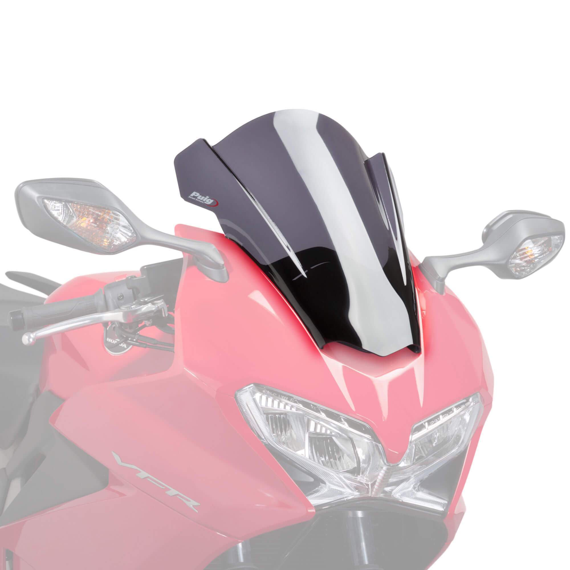 Puig Racing Screen | Dark Smoke | Honda VFR 800 F 2014>Current - Shop name
