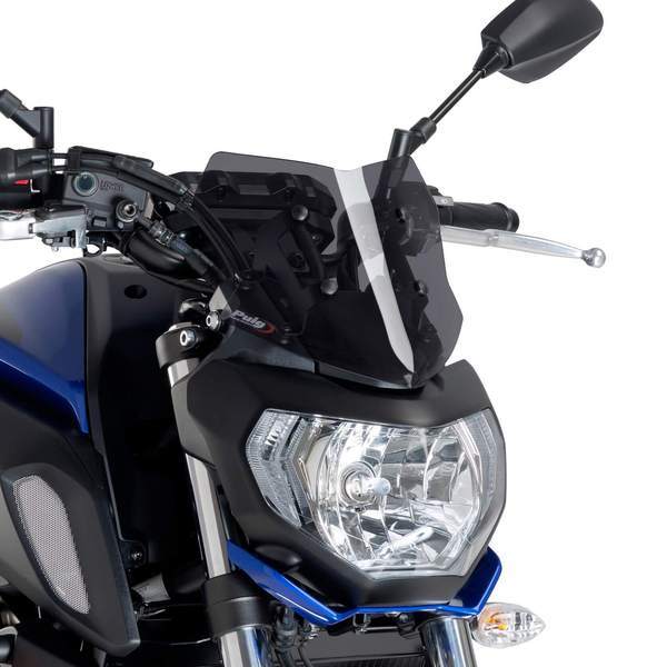 Puig Racing Screen | Dark Smoke | Yamaha MT-07 2018>2020 - Shop name