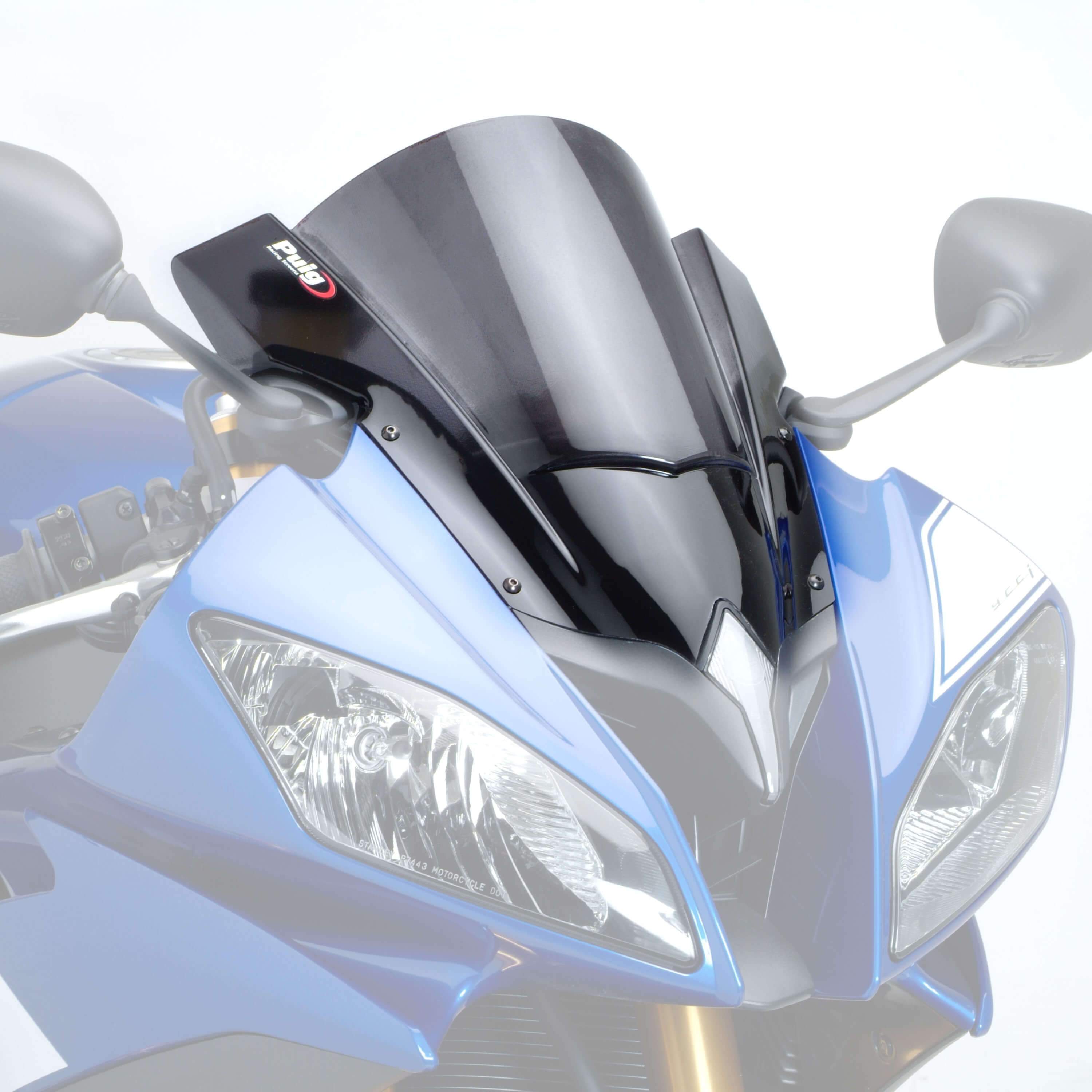 Puig Racing Screen | Dark Smoke | Yamaha YZF-R6 2008>2015 - Shop name