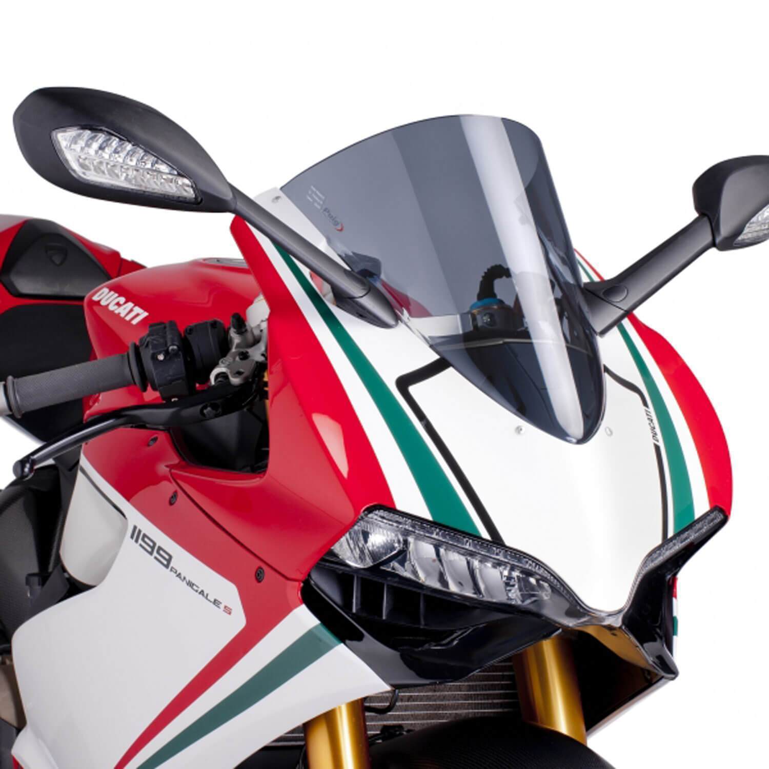 Puig Racing Screen | Light Smoke | Ducati 1199 Panigale 2012>2015 - Shop name