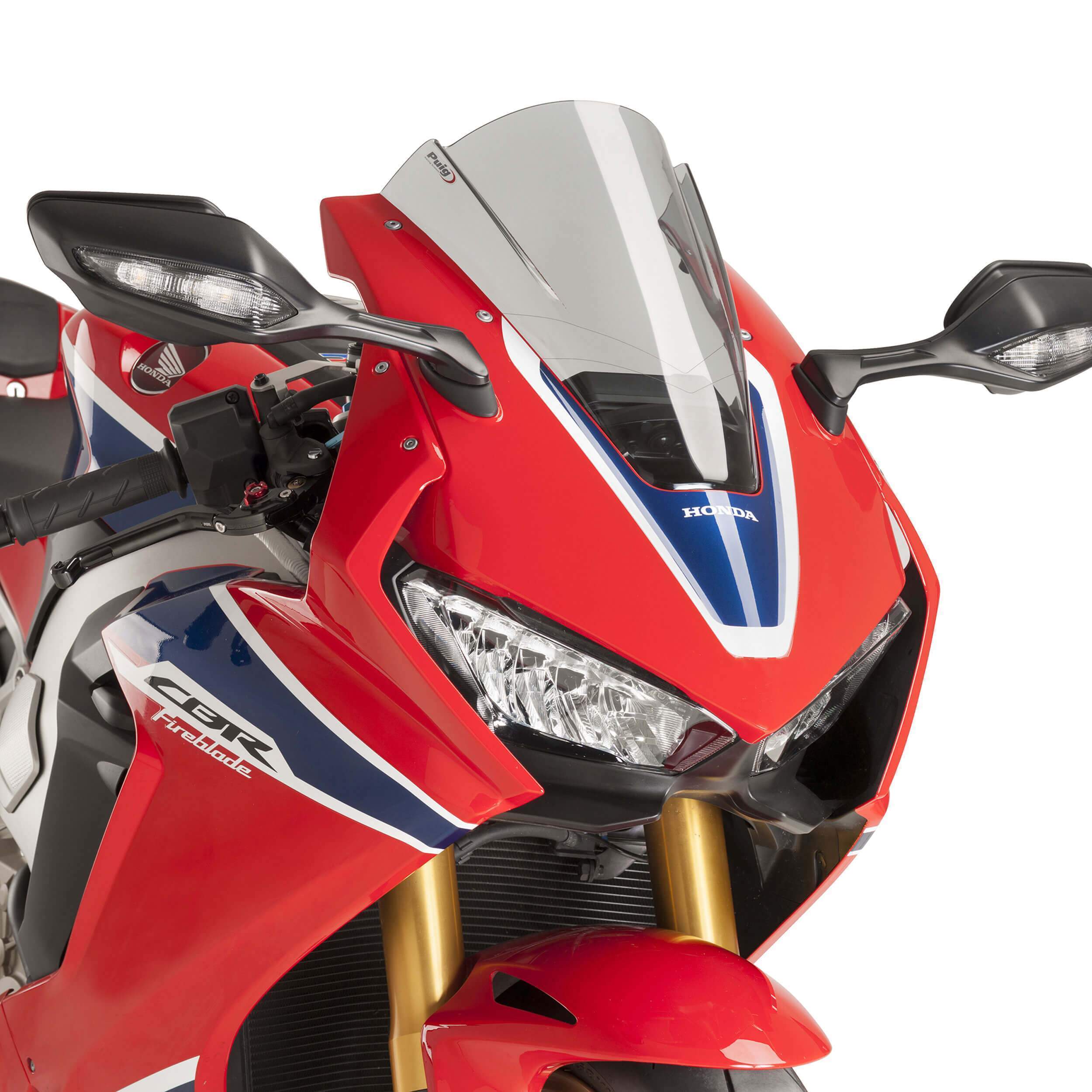Puig Racing Screen | Light Smoke | Honda CBR 1000 RR 2017>2019 - Shop name