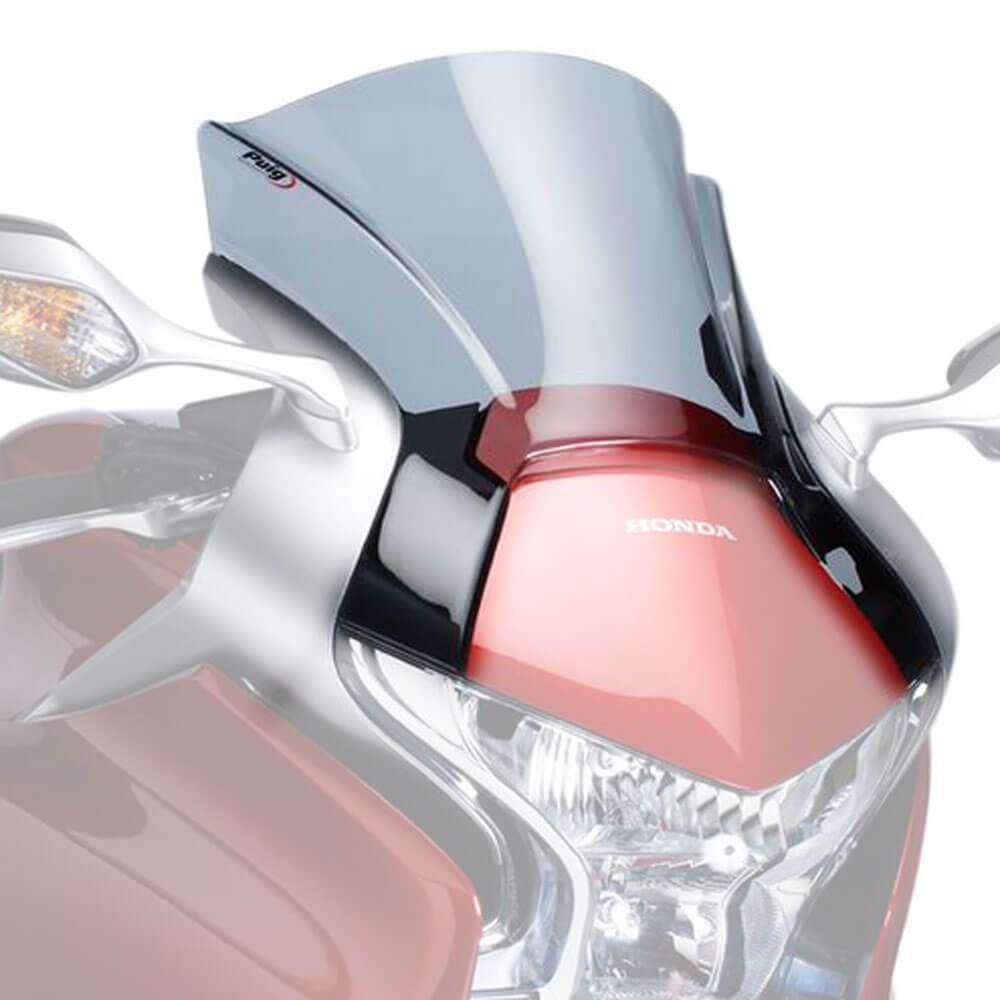 Puig Racing Screen | Light Smoke | Honda VFR 1200 F 2010>2016 - Shop name