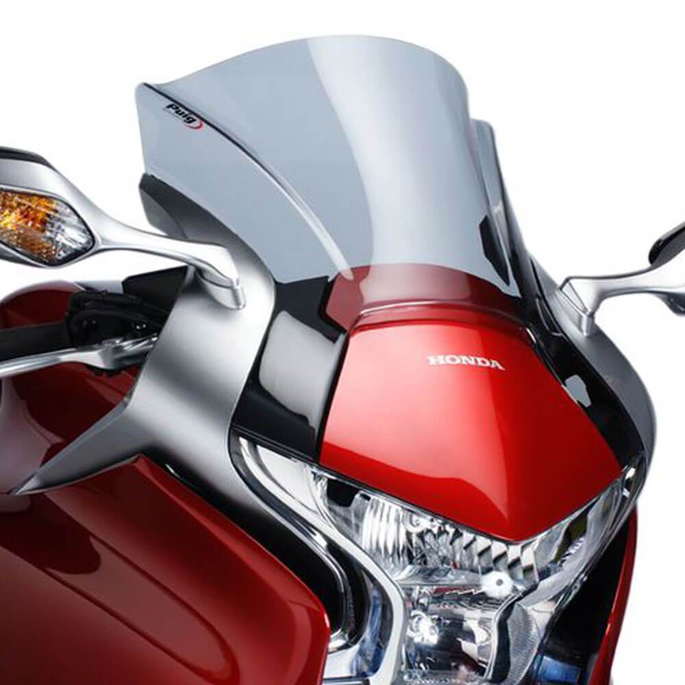 Puig Racing Screen | Light Smoke | Honda VFR 1200 F 2010>2016 - Shop name