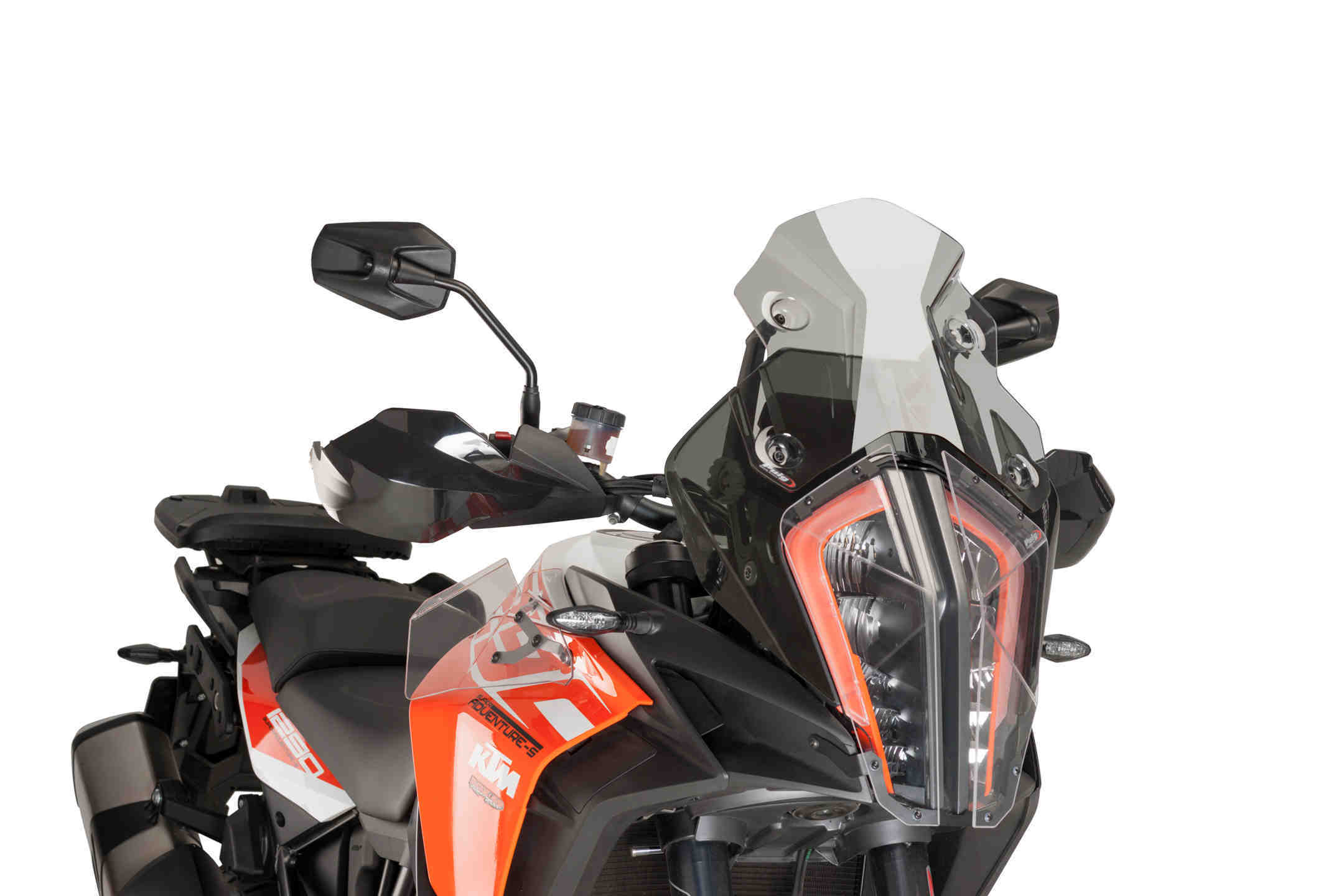 Puig Racing Screen | Light Smoke | KTM 1290 Super Adventure S 2017>2020 - Pyramid Motorcycle Accessories