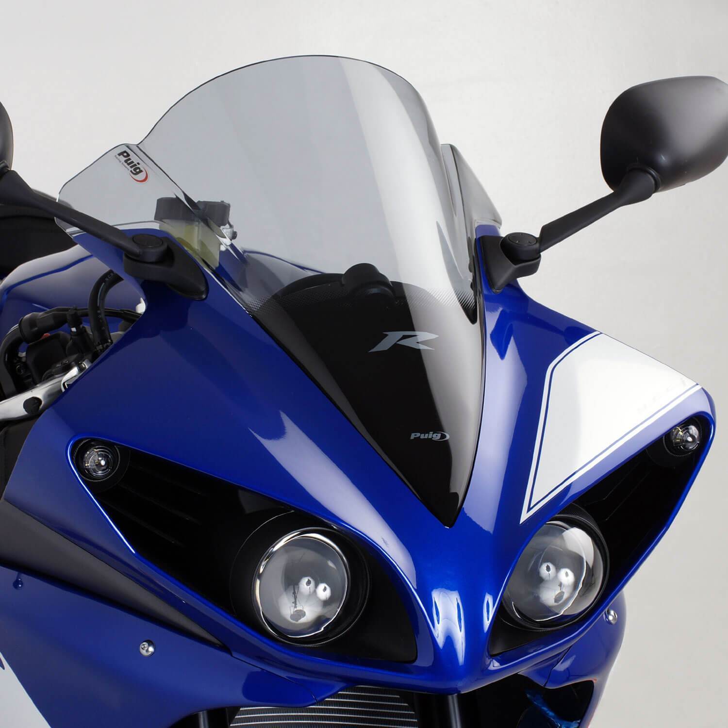 Puig Racing Screen | Light Smoke | Yamaha YZF-R1 2009>2014 - Shop name