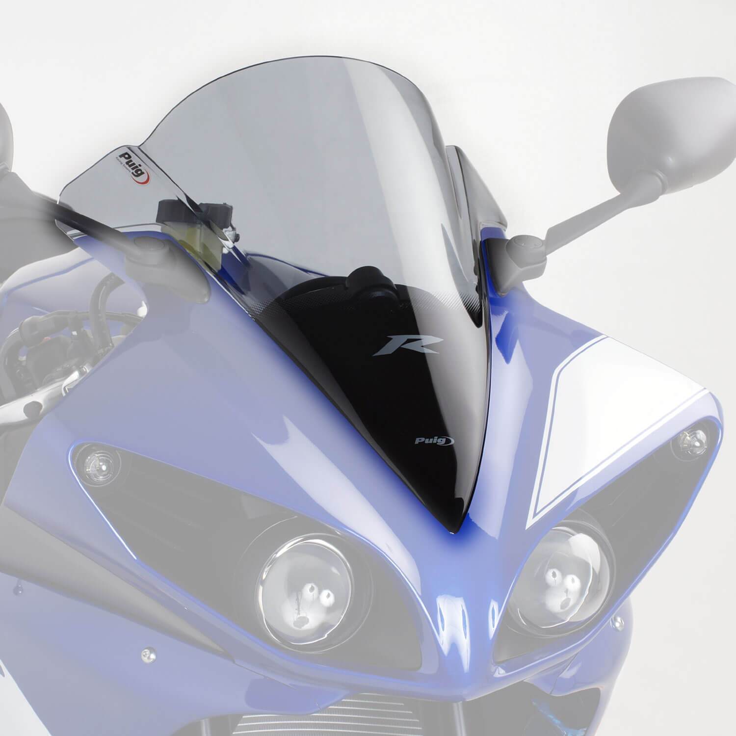 Puig Racing Screen | Light Smoke | Yamaha YZF-R1 2009>2014 - Shop name