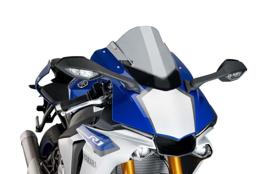 Puig Racing Screen | Light Smoke | Yamaha YZF-R1 2015>2019 - Shop name