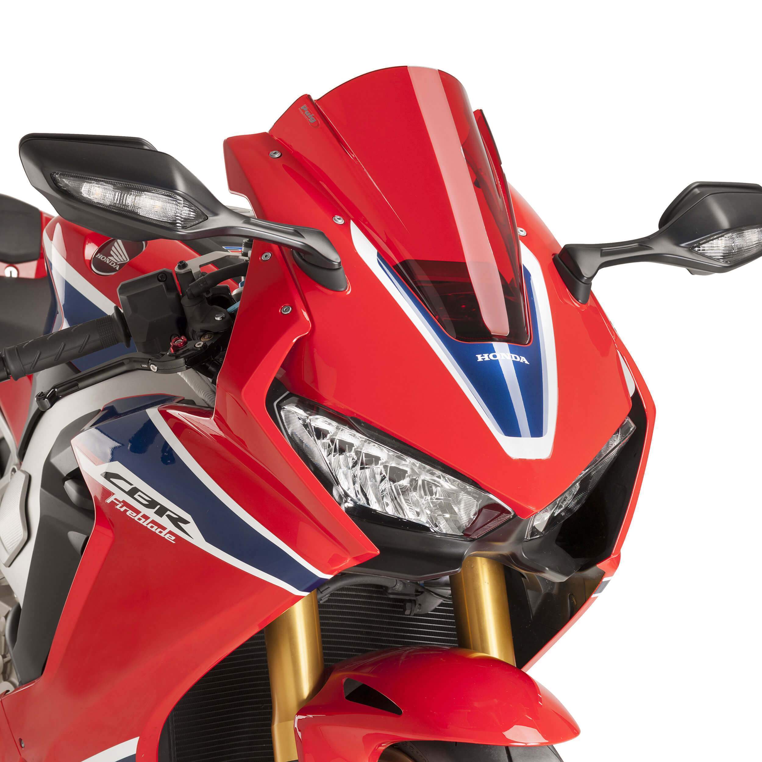 Puig Racing Screen | Red | Honda CBR 1000 RR 2017>2019 - Shop name