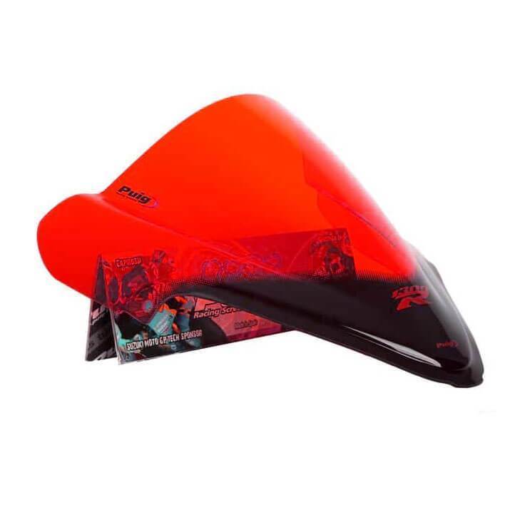 Puig Racing Screen | Red | Suzuki Hayabusa GSX1300R 2008>2020 - Shop name