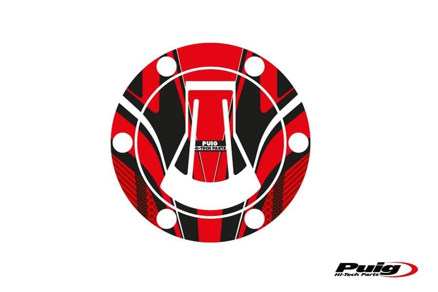 Puig Radikal Fuel Cap Cover | Red | Aprilia RS 660 2021>Current - Shop name