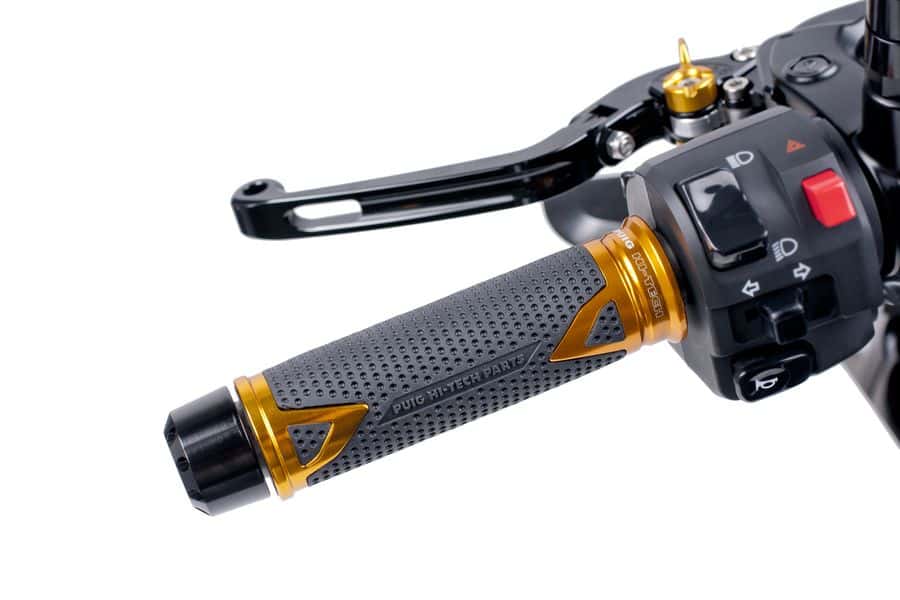 Puig Radikal Grips 123mm Length | Gold - Shop name