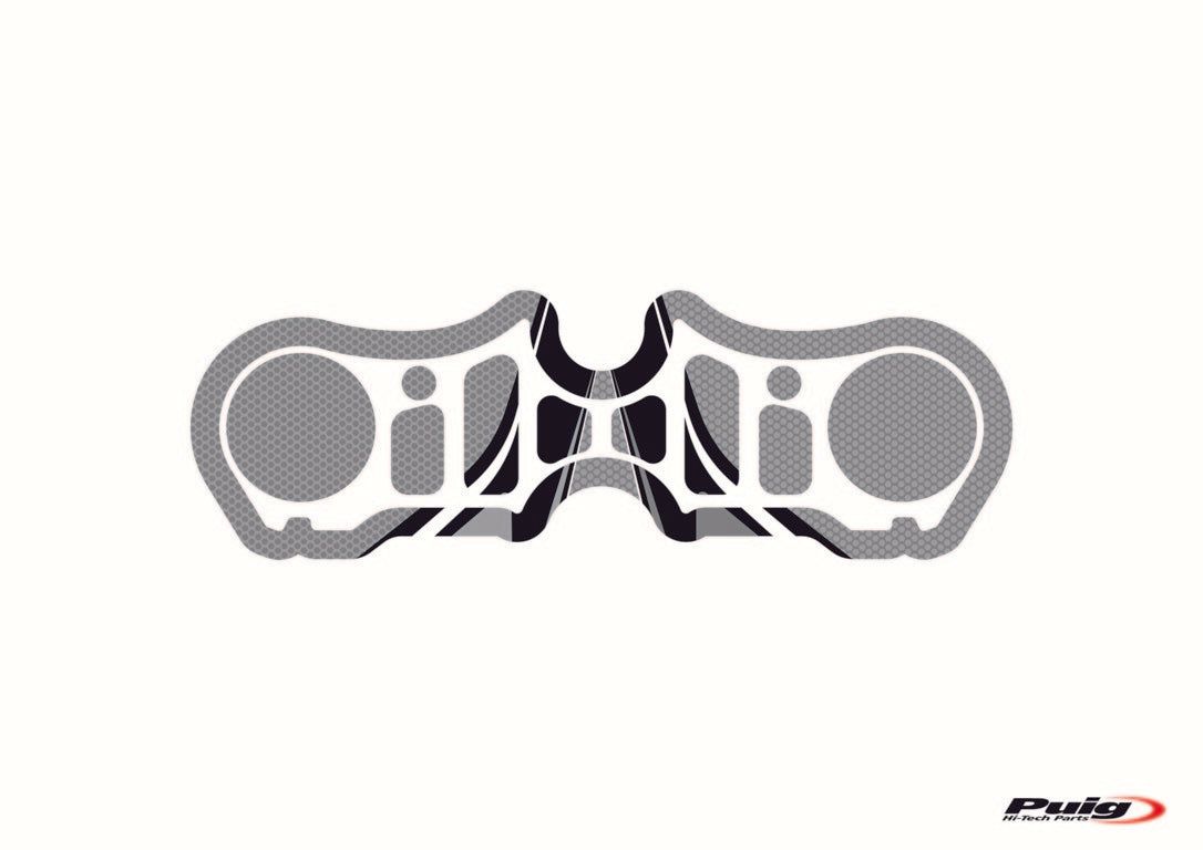 Puig Radikal Yoke Protector | Grey | Yamaha YZF-R7 2021>Current - Shop name