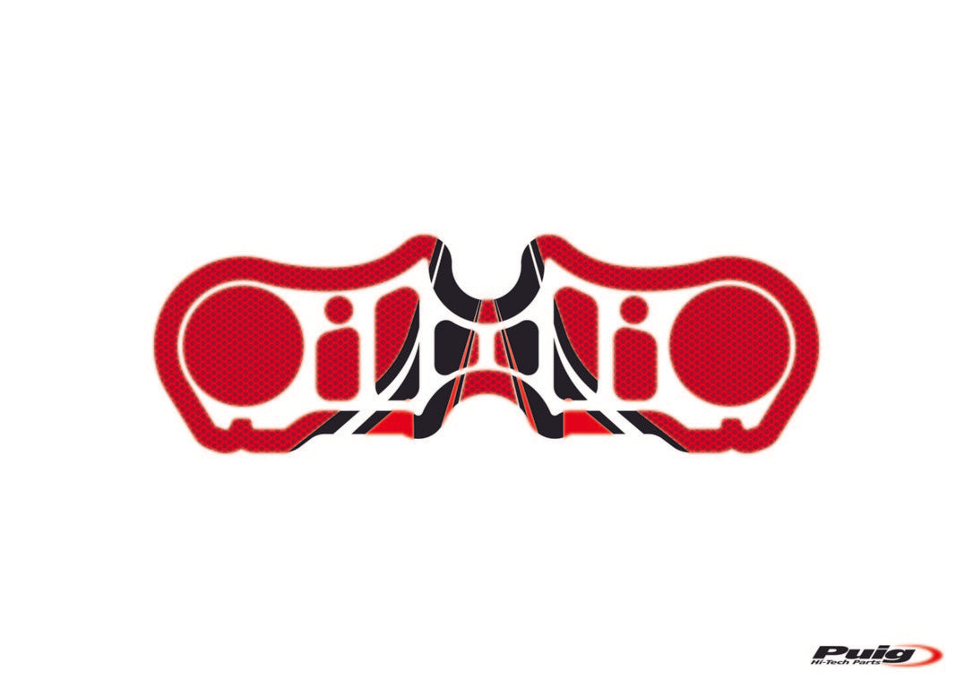 Puig Radikal Yoke Protector | Red | Yamaha YZF-R7 2021>Current - Shop name