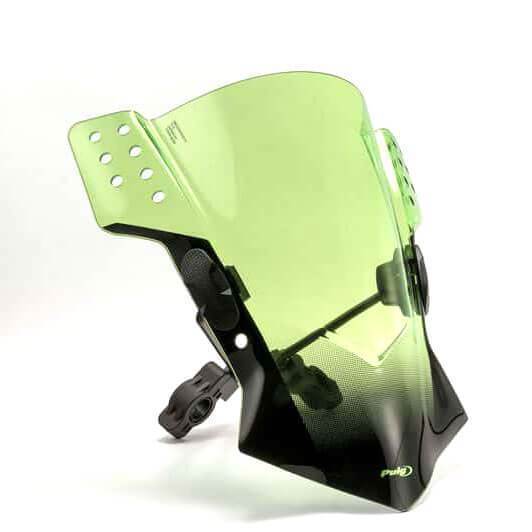 Puig Rafale Screen | Green | Suzuki GW 250 Inazuma 2013>2017 - Shop name