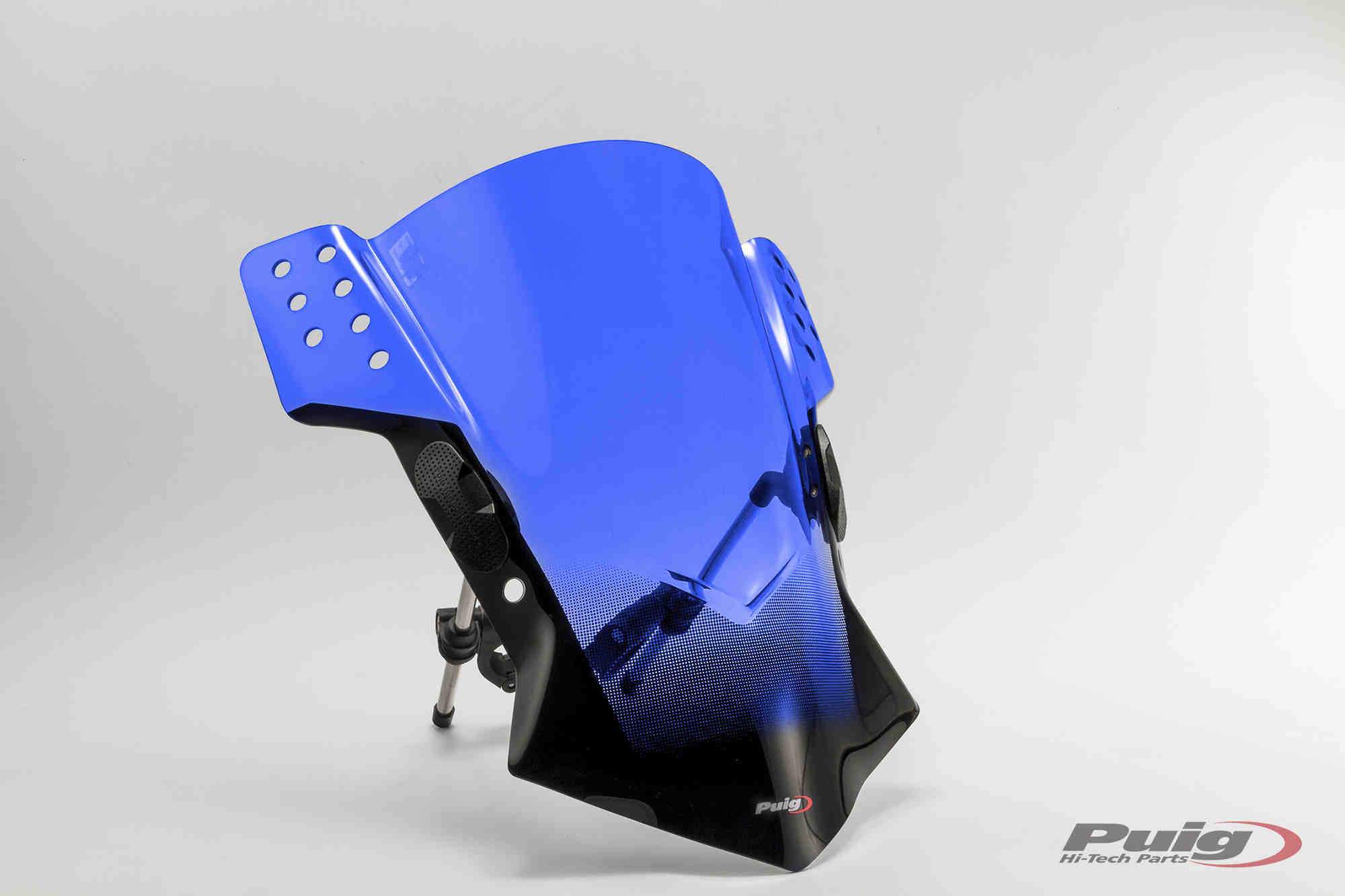 Puig Rafale Screen | Light Blue | Suzuki GW 250 Inazuma 2013>2017 - Shop name