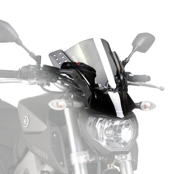Puig Rafale Screen | Light Smoke | Yamaha MT-07 2014>2016 - Shop name