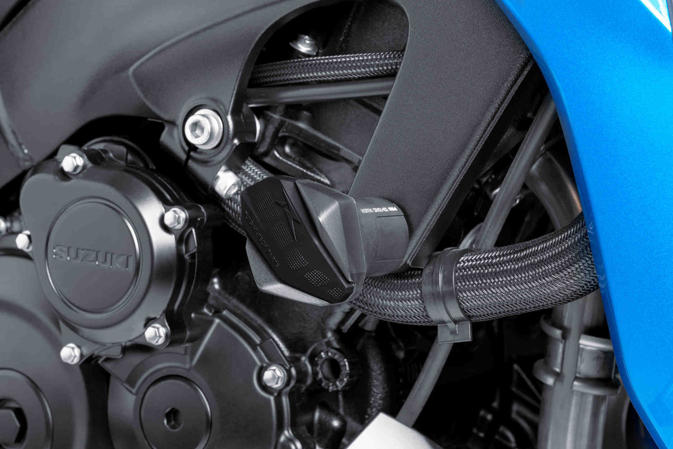 Puig Replacement R12 Frame Sliders (Rubber Caps only) | Black - Shop name
