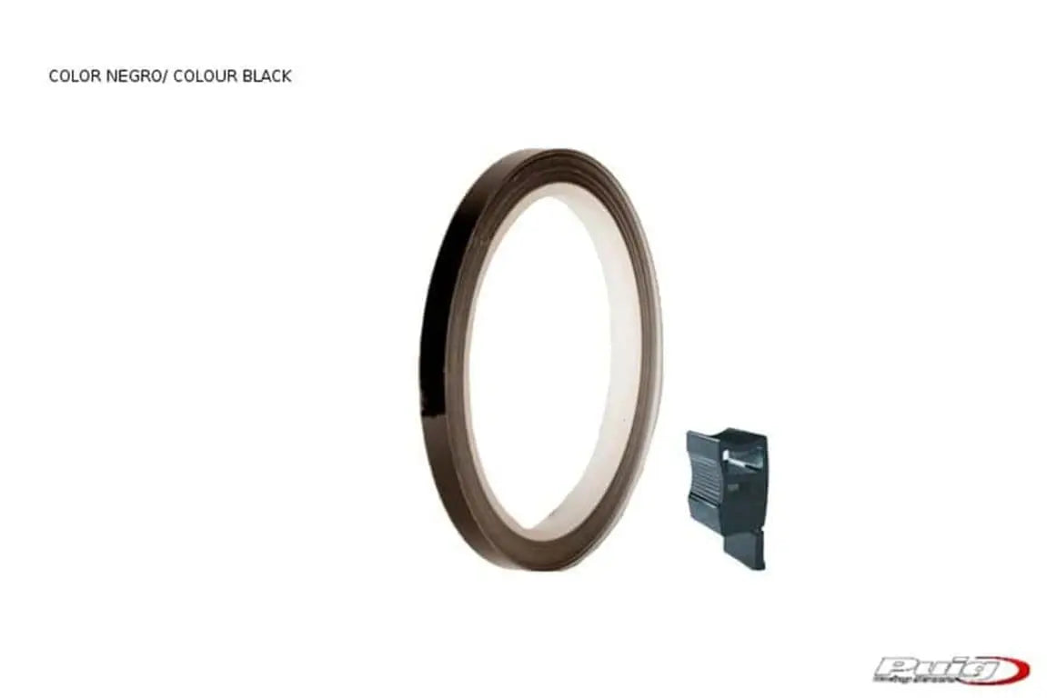 Puig Rim Tape with Applicator | Black - Shop name