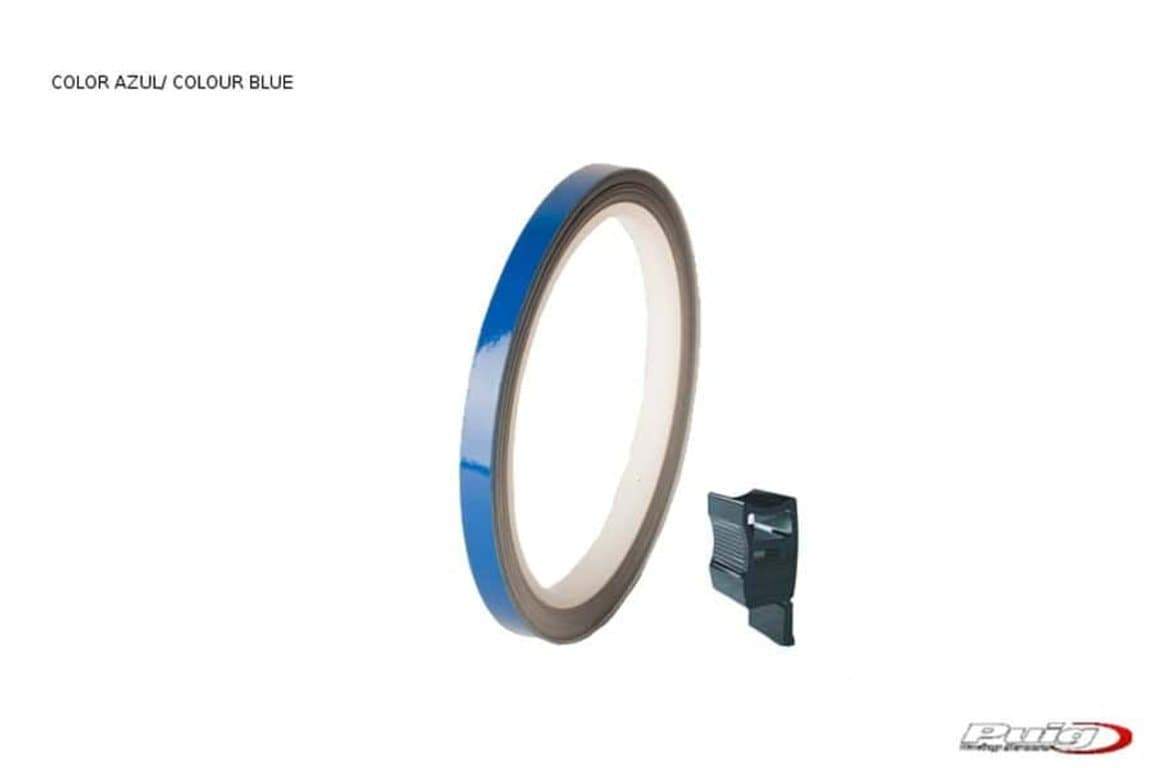 Puig Rim Tape with Applicator | Reflective Blue - Shop name