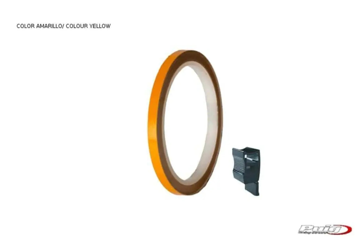 Puig Rim Tape with Applicator | Reflective Goldย -ย Shop name
