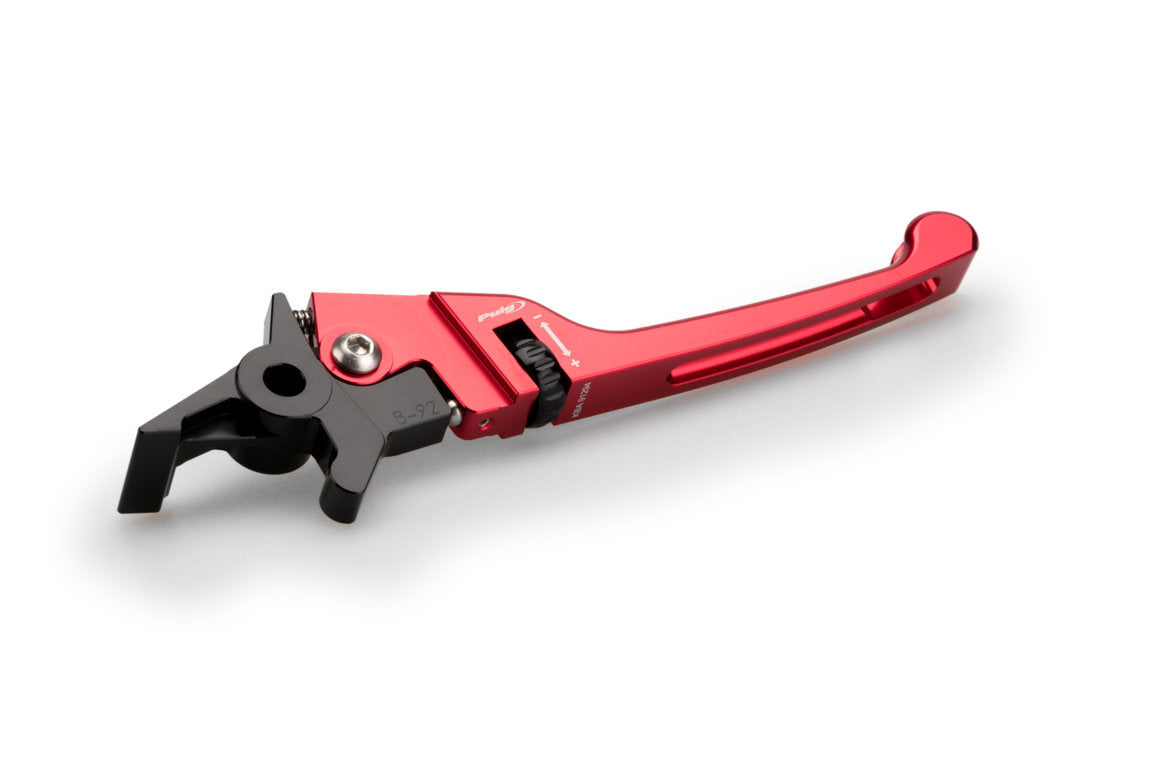 Puig Scooter Front Brake/Right Lever | Red | Honda SH 125i 2017>Current - Shop name