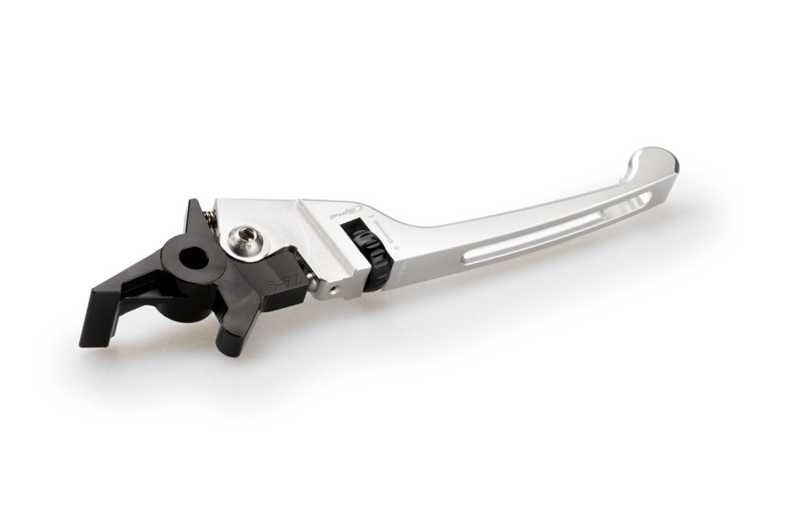 Puig Scooter Front Brake/Right Lever | Silver | Honda SH 150i 2017>2020 - Shop name