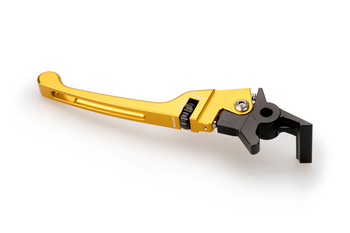 Puig Scooter Rear Brake/Left Lever | Gold | Honda SH 125i 2017>Current - Shop name