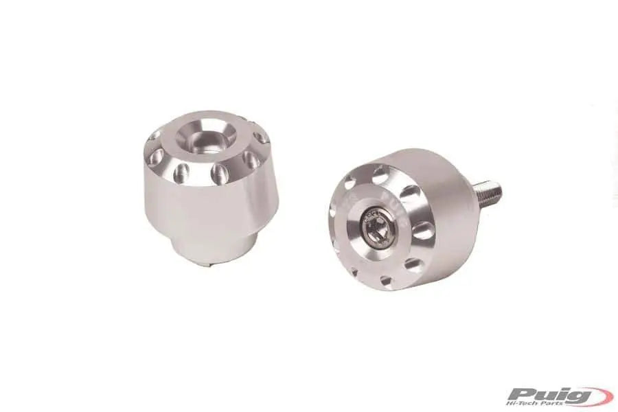 Puig Short Bar Ends | Silver | Kawasaki Z 650 2020>Current - Shop name