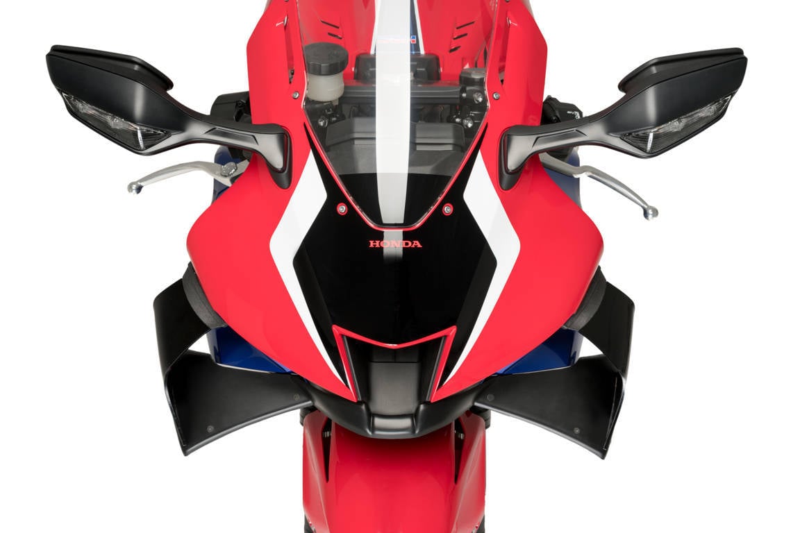 Puig Side Downforce Wings | Black | Honda CBR 1000 RR-R 2020>Current - Shop name