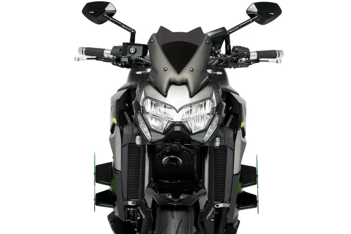 Puig Side Downforce Wings | Black | Kawasaki Z 900 2020>Current - Shop name