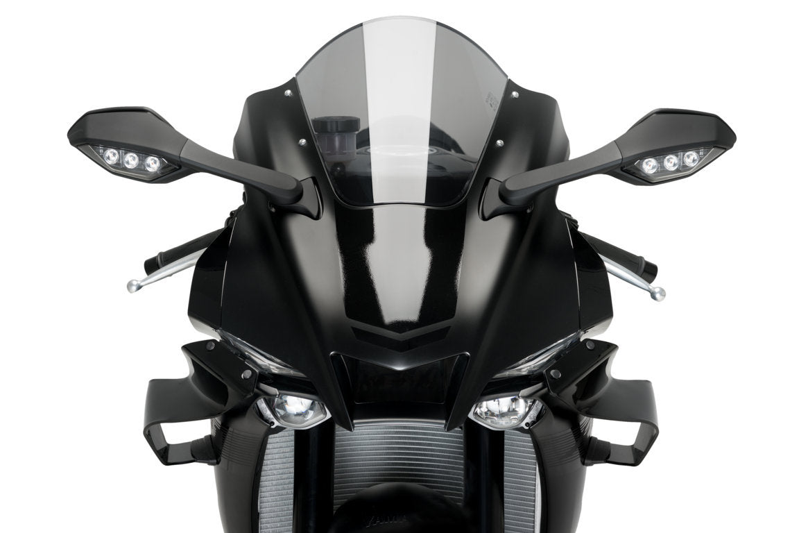 Puig Side Downforce Wings | Black | Yamaha YZF-R1 2020>Current - Shop name