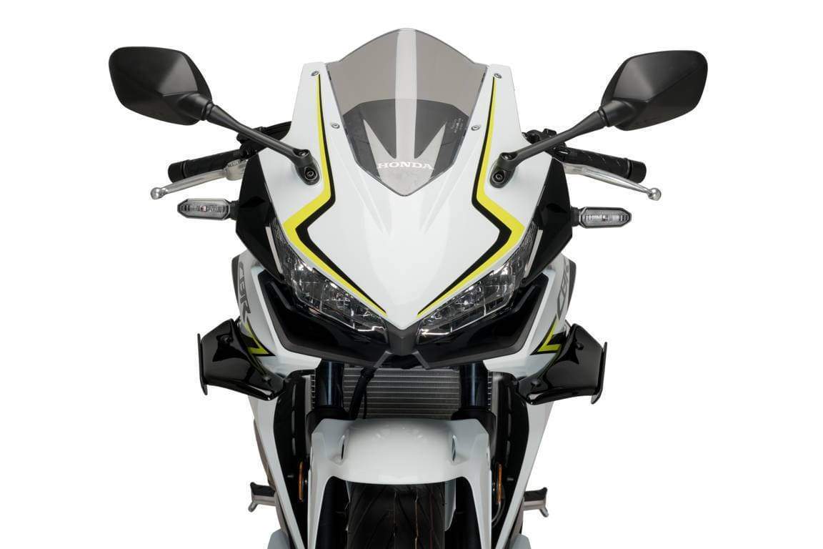 Puig Side Downforce Wings | Black/Black | Honda CBR 500 R 2019>Current - Shop name