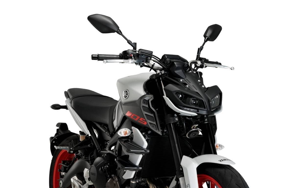 Puig Side Downforce Wings | Black/Blue | Yamaha MT-09 SP 2018>2020 - Shop name