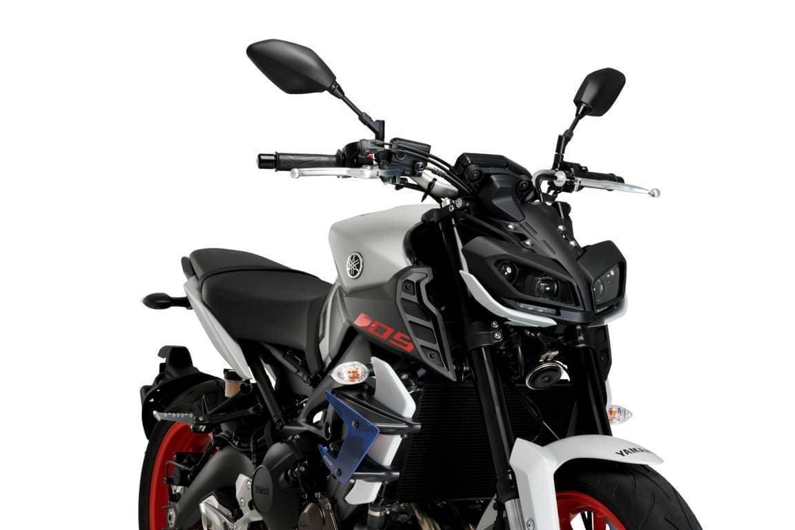 Puig Side Downforce Wings | Black/Blue | Yamaha MT-09 SP 2018>2020 - Shop name