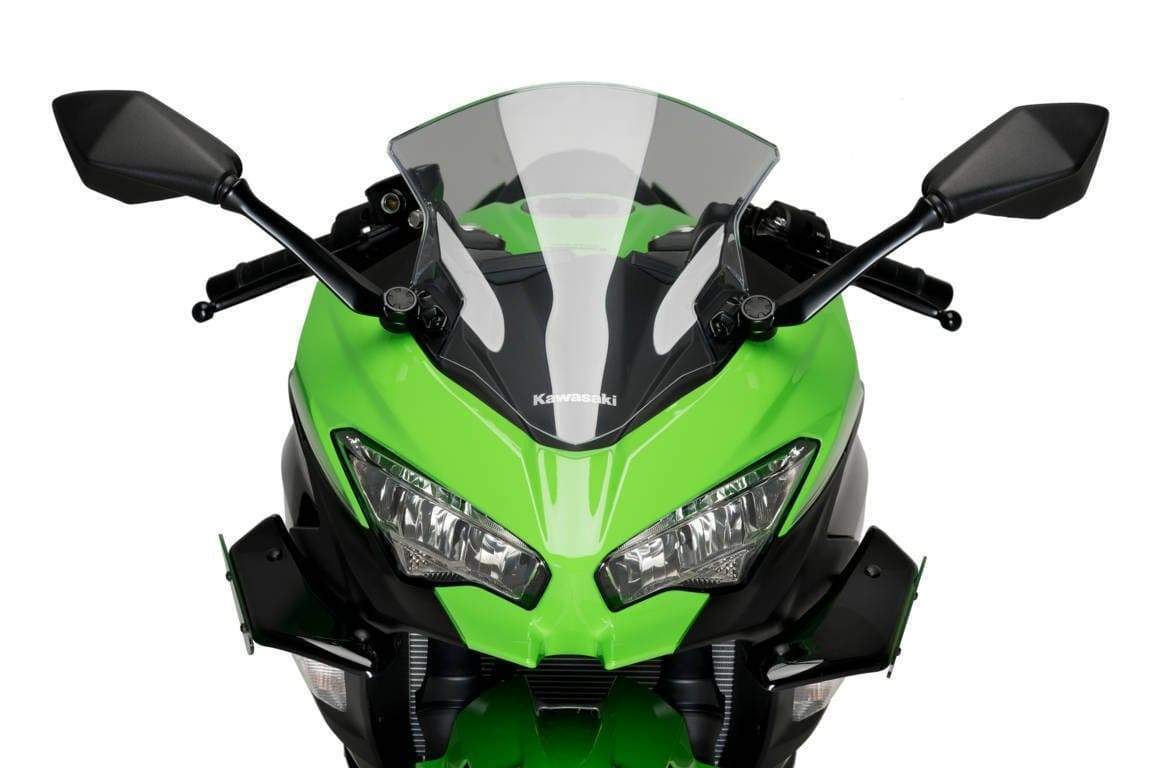 Puig Side Downforce Wings | Black/Red | Kawasaki Ninja 400 2018>Current - Shop name