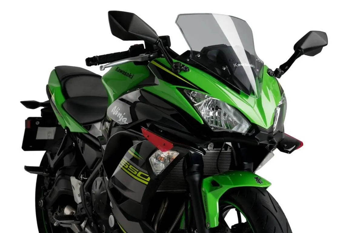 Puig Side Downforce Wings | Black/Red | Kawasaki Ninja 650 2017>2019 - Shop name